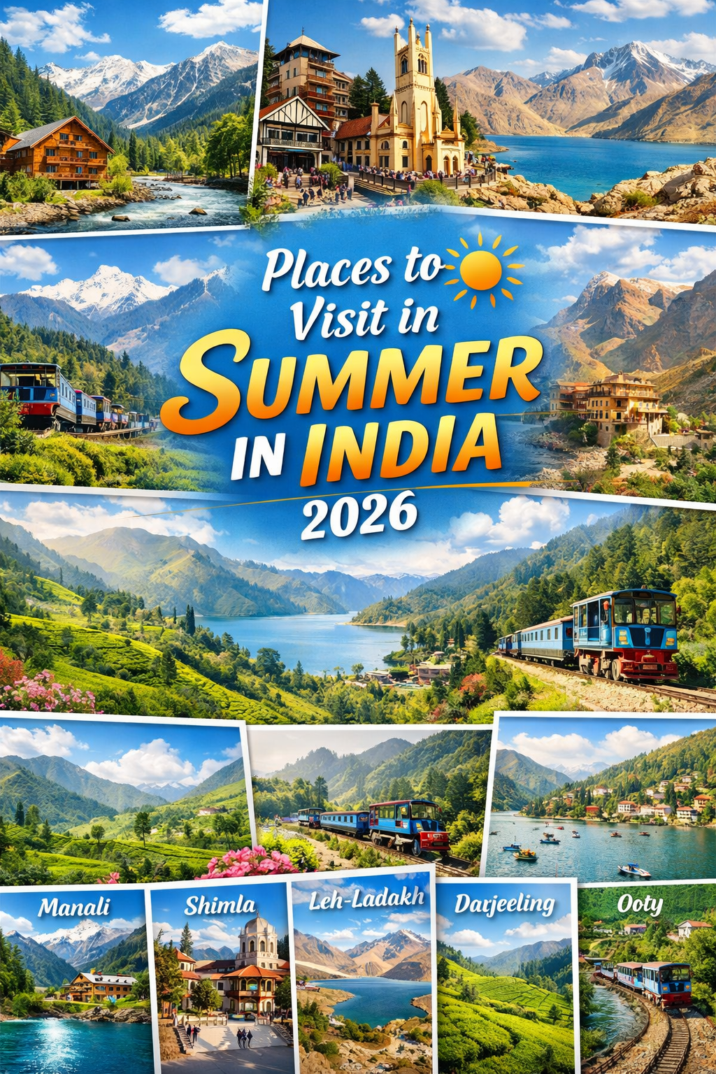 Places to Visit in Summer in India 2026