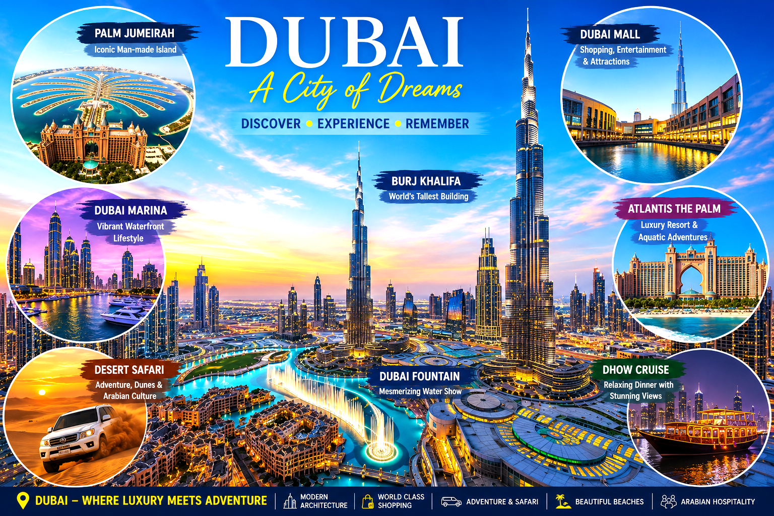 Discover the Magic of Dubai – A Luxury Travel Vlog Experience